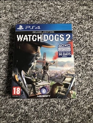 *SEALED* Watch Dogs 2: Deluxe Edition (Sony PlayStation 4 PS4 UK) | *BRAND NEW* - Image 1 of 4
