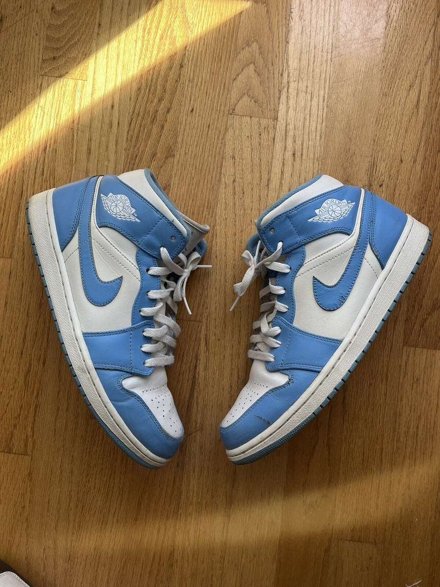 Jordan 1 Mid UNC - 554724-106 for Sale - Authenticity Jordan 1 Mid UNC - 554724-106 for Sale - Authenticity