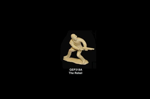 THE REBEL  TV Western Character figures  toy soldiers MARX playsets 54mm Cover