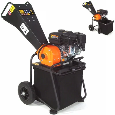 Benzin Holzhäcksler 5,5PS Schredder Gartenhäcksler Gartenschredder Häcksle 55831 - Bild 1 von 4