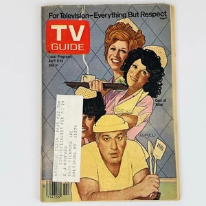 TV Guide Magazine April 8 1978 The Cast of 'Alice' MD Ed. VG Tobacco Ad On Verso - Picture 1 of 10