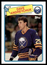 1988-89 Topps NHL Dave Andreychuk Buffalo Sabres #163
