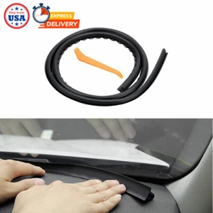 1PC Car Dashboard Seal Strip Sealing Noise Insulation Weatherstrip Trim 1.6M - Foto 1 di 11