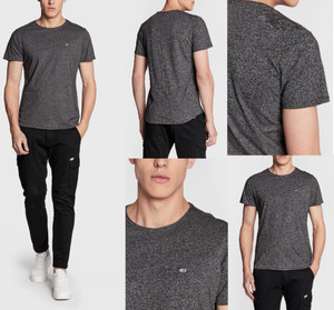 TOMMY HILFIGER JEANS Slim Fit Organic Jasper C Neck Tea Crew Neck T-Shirt