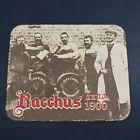 Beer Coaster Mat Bacchus Anno 1990 Pub Bar  BC27