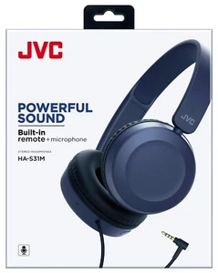 JVC leichte On Ear Kopfhörer mit kraftvollem Sound - HAS31M - Bild 1 von 7