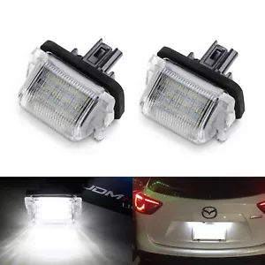 OEM-Replace 18-SMD 3W LED License Plate Lights Assembly For Mazda5 & Mazda CX-9 - Picture 1 of 8