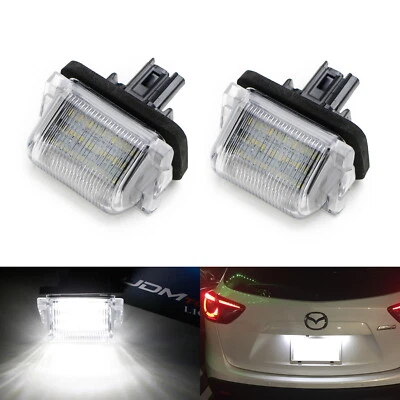 Conjunto de luces de matrícula LED 18-SMD 3W OEM-Reemplace para Mazda5 y Mazda CX-9 Foto 1 de 4