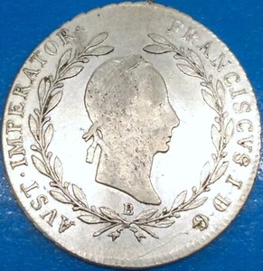 20 kreuzer 1830 B - Kremnitz Austria silver - Picture 1 of 7