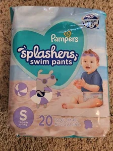 3 Packages of Pampers Splashers Swim Diapers size small - Picture 1 of 3