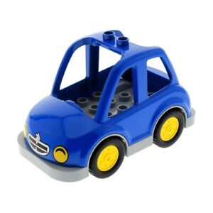 1x Lego Duplo Vehicle Car Blue Neu-Hell Grey Wagon Car 15314c01 15452pb01