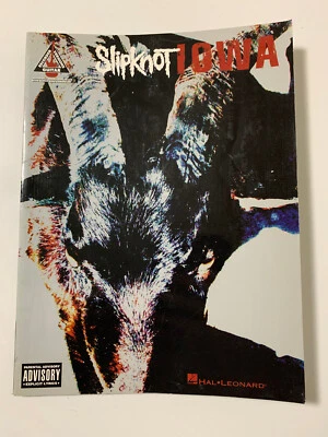 Slipknot Iowa Guitar Tab / Tablature Book - Hal Leonard - Image 1 of 4