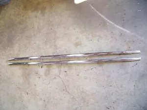 1955 1956 DODGE ROYAL CUSTOM SIERRA CORONET LANCER HOOD TRIM OEM - Picture 1 of 4