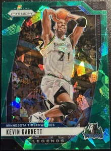 2024-25 Panini Prizm GREEN ICE Kevin Garnett #283 Minnesota Timberwolves Card! - Bild 1 von 2