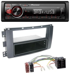 Pioneer MP3 1DIN DAB USB AUX Autoradio für Smart ForFour 454 ForTwo 451 ISO - Bild 1 von 9