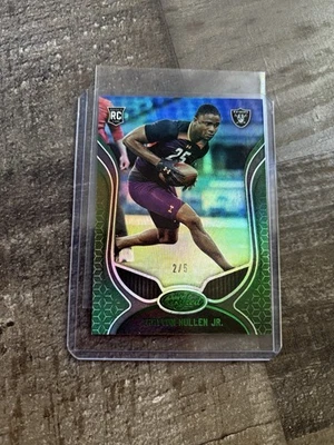 2019 Certified Rookies Mirror Green Trayvon Mullen Jr /5 SSP #142 Rookie RC - Image 1 of 2