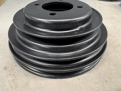 1970-1973 Ford Mustang Galaxie Crankshaft Crank Pulley 351 351W Fairlane Torino - Image 1 of 4