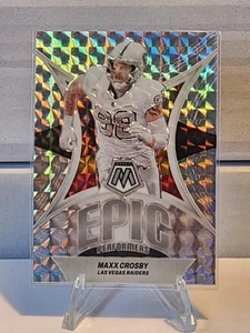2024 Panini Mosaic - Epic Performers Maxx Crosby #EP-MC Mosaic Prizm - Picture 1 of 2