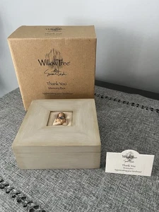 Caja de recuerdos Thank You de Willow Tree Angels Caja con bisagras NUEVA con tarjeta de artículo - Imagen 1 de 4