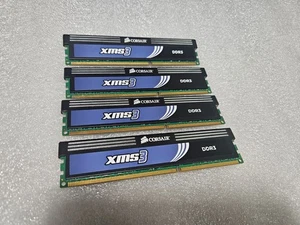 Corsair XMS3 32GB 4x8GB DDR3-1333 PC3-10600 CL9 Memory - CMX8GX3M1A1333C9 - Picture 1 of 4