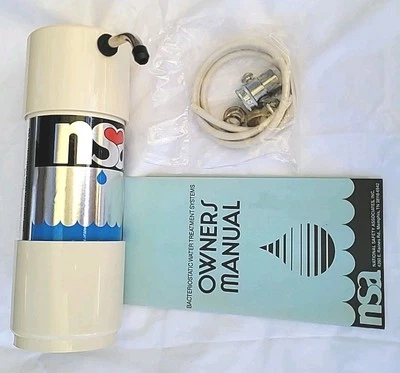NSA Countertop Water Filter System 50C Bacteriostatic + Hose Kit Open Box - Image 1 of 4