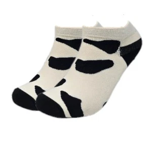 Calcetines estampados piel de vaca (medianos adultos - tallas de zapatos para mujer 5-10) - Imagen 1 de 3