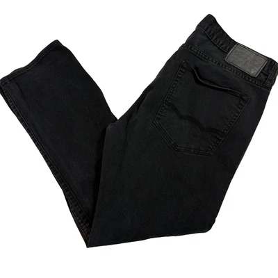 American Eagle Hombre Jeans Negro Core Flex Slim Fit Elástico Denim Y2K Grunge Años 90 Foto 1 de 4