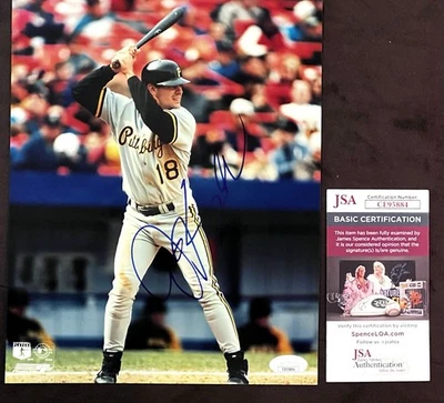 Jason Kendall JSA COA SIGNED AUTOGRAPHED 8x10 Photo Pittsburgh PIRATES Legend - Image 1 of 4