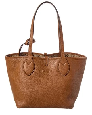 Gucci Totissima Small Reversible Gg Canvas & Leather Tote Women's Brown - Image 1 of 4
