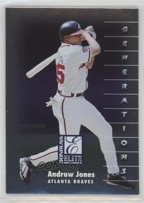 1998 Donruss Elite Generations Andruw Jones #127 - Image 1 of 2