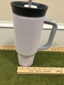 NEW WITH DEFECT Owala Tumbler 40 Oz LILAC with the 2-in-1 lid, Straw - Picture 1 of 6