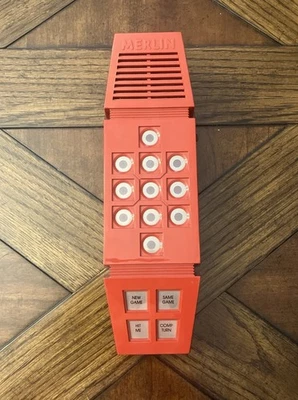 Antigo 1978 Parker Brothers Merlin The Electronic Wizard jogo portátil testado funciona - Imagem 1 de 4