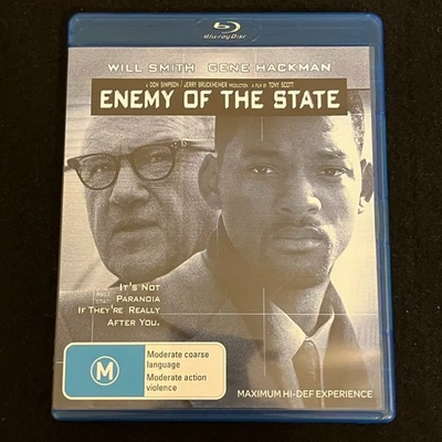 Enemy Of The State | Blu-Ray | 1998 | Will Smith & Gene Hackman | VGC - image 1 of 3