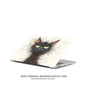 Angry Cat MacBook Case for Air/Pro Stylish Apple Protection Cover Shell - Picture 1 of 5