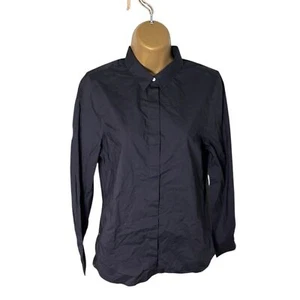 NWOT Everlane Cotton Button Down Shirt Black M - Picture 1 of 2