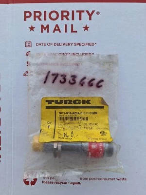 TURCK Ni10-G18-AZ3X-B1331 Sensor NI10G18AZ3XB1331 NEW  4372100 SHIPS FREE - Image 1 of 2