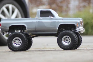 Traxxas TRX 92056 -4 SILBER Chevy K 10 High Trail 1:10 RC CAR Crawler NEU in OVP - Bild 1 von 16