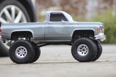 Traxxas TRX 92056 -4 SILBER Chevy K 10 High Trail 1:10 RC CAR Crawler NEU in OVP - Bild 1 von 4