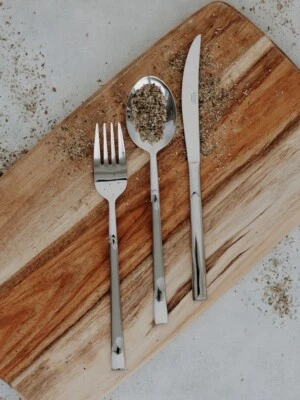 Mulex Besteck Set Morena poliert 30tlg. aus Chrom-Edelstahl im Geschenkkarton - Bild 1 von 4