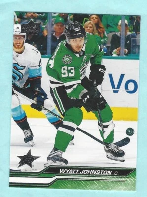 2023-24 Upper Deck Series 2 - Wyatt Johnston #308 - Image 1 of 2