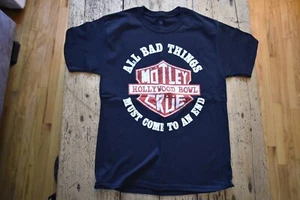 MOTLEY CRÜE FINAL TOUR KONZERT SHIRT - SELTEN - HOLLYWOOD SCHÜSSEL L.A. 21. JULI 2014 - Bild 1 von 5