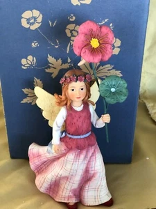 Wildflower Angels Demdaco - “Nasturtiums for Patriotism” Figurine 2002 - Picture 1 of 4