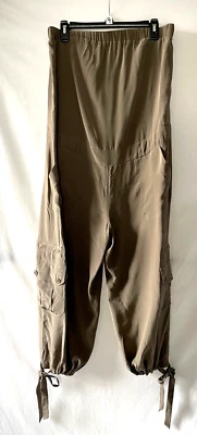 INC International Concepts Women's Foggy Taupe Jumpsuit Romper Silk Size 10 - Image 1 of 4