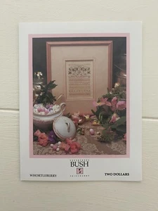 Shepherd’s Bush Whortleberry Sampler Counted Cross Stitch Vintage 1990 NEW - Picture 1 of 6