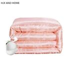 Silk Blanket Summer Jacquard Duvets Thickening Winter Comforters Cotton Cover