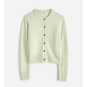 NWT Madewell Women's Cashmere Button-Front Cardigan Sweater Pale Green Size XXS - Picture 1 of 10