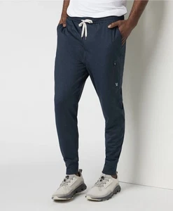 Pantalones de chándal Vuori para hombre negros Sunday Performance talla L calentador de tinta atlético Ot - Imagen 1 de 11