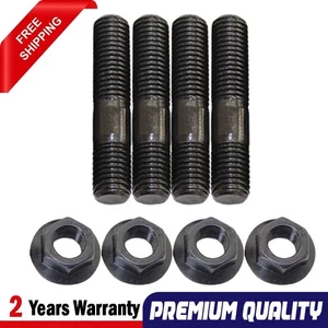 4 Pcs M10x1.5x50mm High Tensile Stud Kit for Manifold & Turbo - Foto 1 di 3
