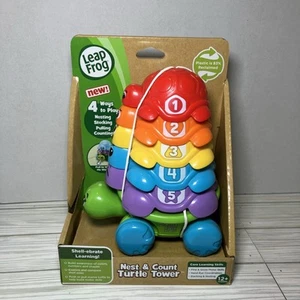 Leap Frog Nest & Count Turtle Tower 4 Ways To Play New In Box - Picture 1 of 4