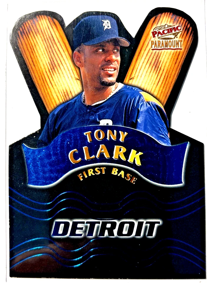 Tony Clark 1998 Pacific Paramount Team lista de verificación troquelado #6 - Tigres de Detroit Foto 1 de 1